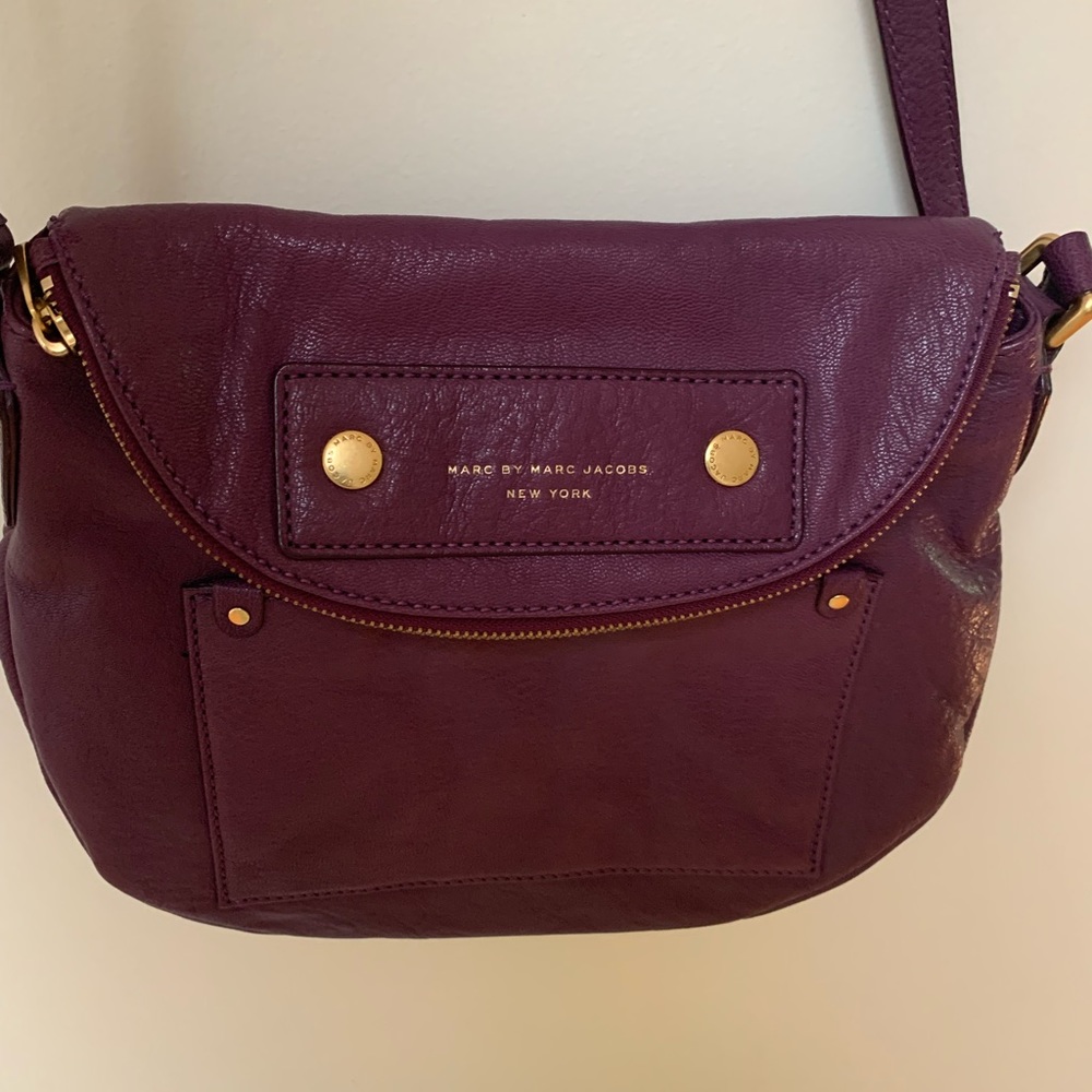 Marc by Marc Jacob Q Collection Natasha Crossbody saddle bag